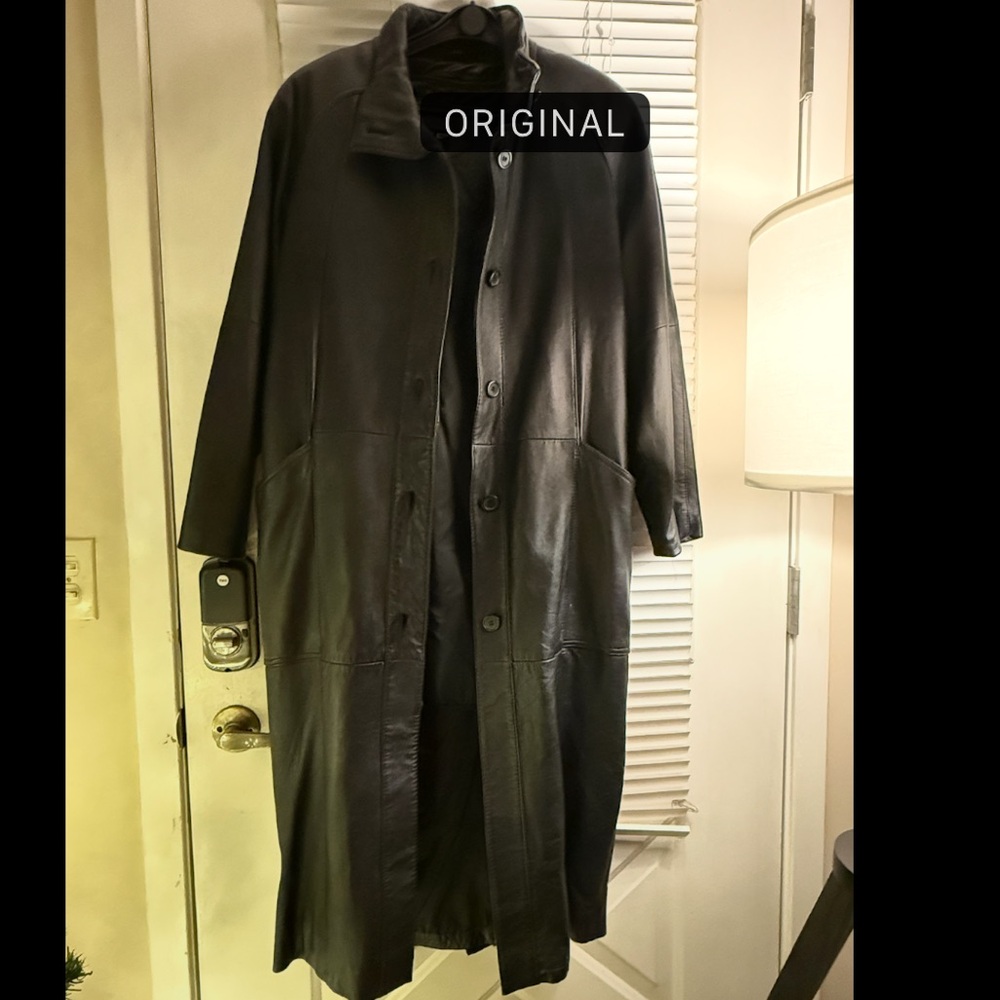 Elle Black Leather Jacket